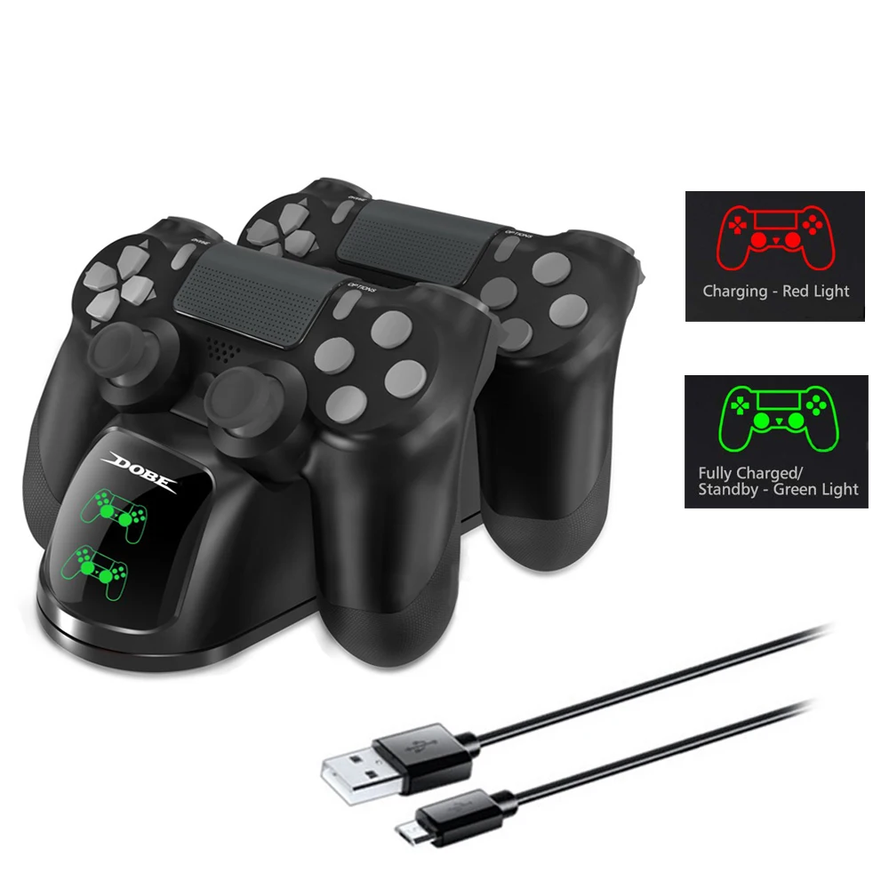 PS4 Controller Charger DualShock 4 USB Charging Station Dock PlayStation for Sony Playstation4 | Электроника