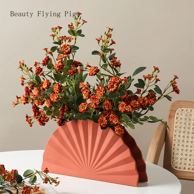 Creative Origami Ceramics Vase Decorations Living Room TV Cabinet Ornaments Plant Pots Decorative Flowers Arrangement Vases
Creative Origami Ceramics Vase Decorations Living Room TV Cabinet Ornaments Plant Pots Decorative Flowers Arrangement Vases