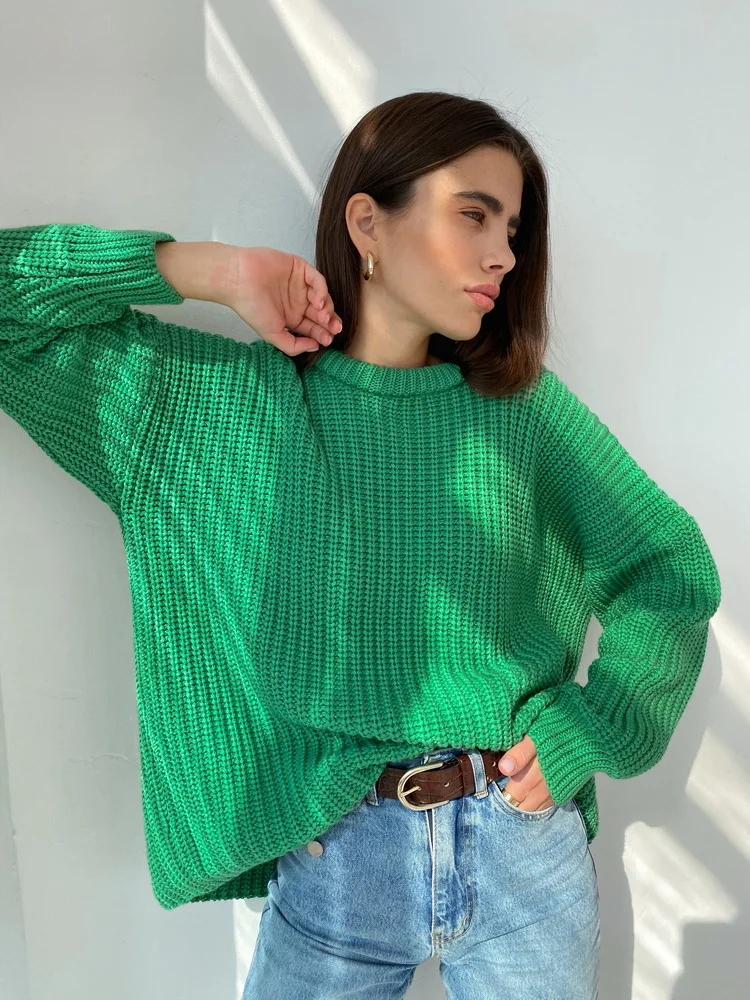 Za Women's Tops turtleneck Fall Winter 2021 Green Oversized Loose Round Neck Knitted Sweater Pullover Clothing Shein official
Za Women's Tops turtleneck Fall Winter 2021 Green Oversized Loose Round Neck Knitted Sweater Pullover Clothing Shein official