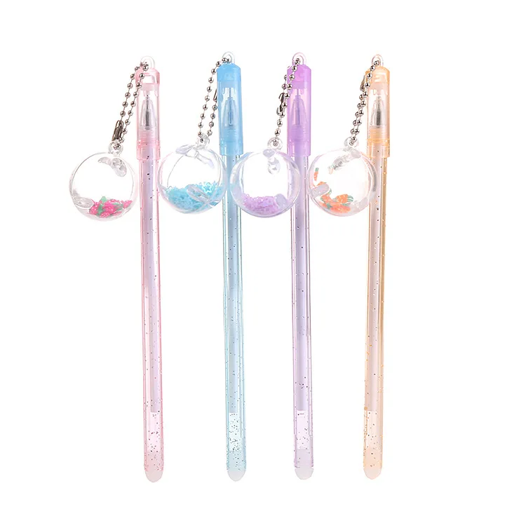 36 pcs/lot Creative Fruit Ball Pendant Gel Pen Cute 0.5mm black ink Neutral Pens School writing Supplies Promotional Gift
36 pcs/lot Creative Fruit Ball Pendant Gel Pen Cute 0.5mm black ink Neutral Pens School writing Supplies Promotional Gift