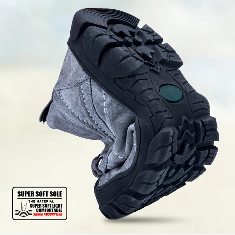 Safety Work Shoes Steel Toe High Quality Men Anti Smashing Stab Winter Warm Plus Velvet Waterproof Boots Indestructible Sneakers
Safety Work Shoes Steel Toe High Quality Men Anti Smashing Stab Winter Warm Plus Velvet Waterproof Boots Indestructible Sneakers