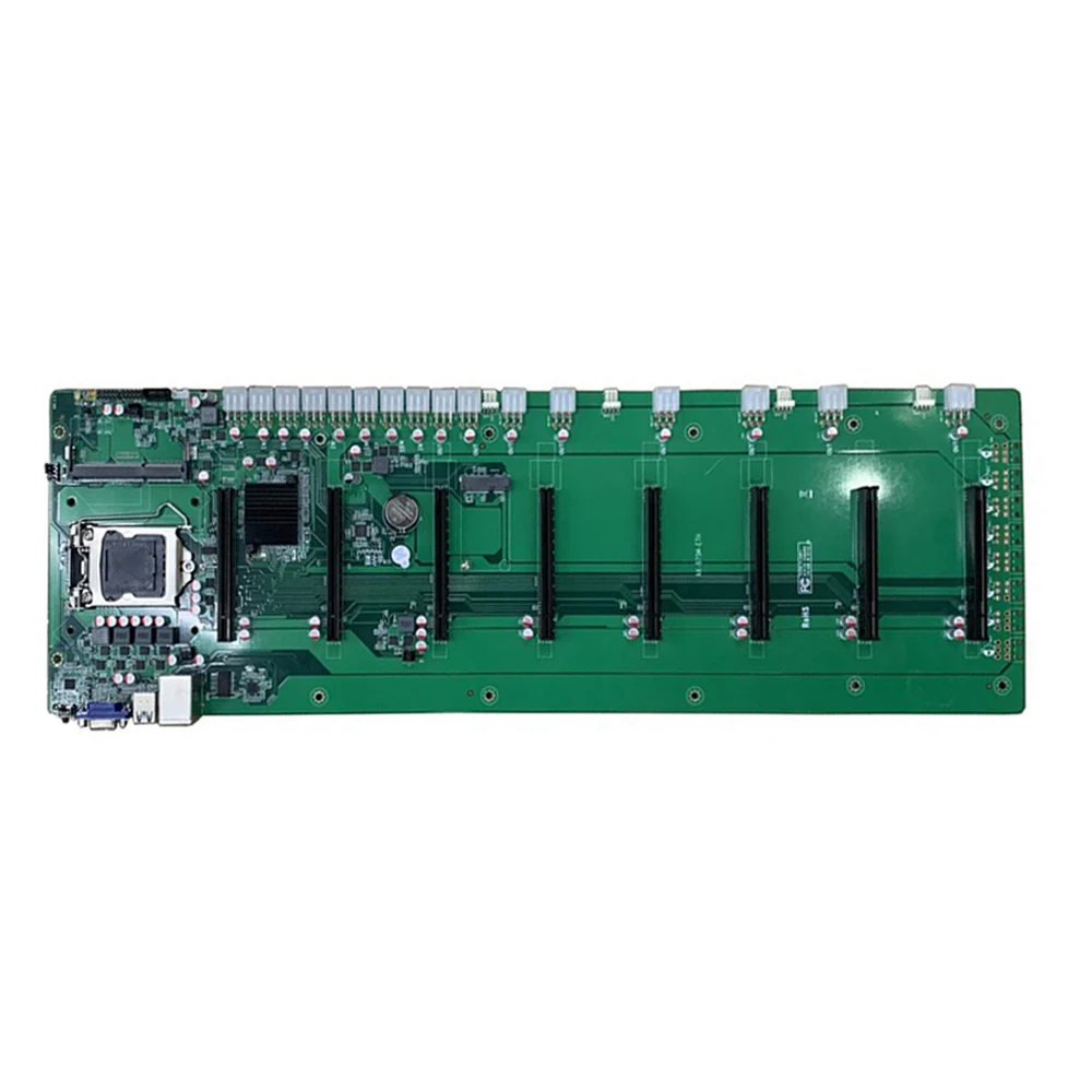 Brand new Free Shipping Mining Machine Motherboard Multi-graphics Slot Large Spacing B75M V3.01 In-line 8-card Platform ETH Mobo
Brand new Free Shipping Mining Machine Motherboard Multi-graphics Slot Large Spacing B75M V3.01 In-line 8-card Platform ETH Mobo