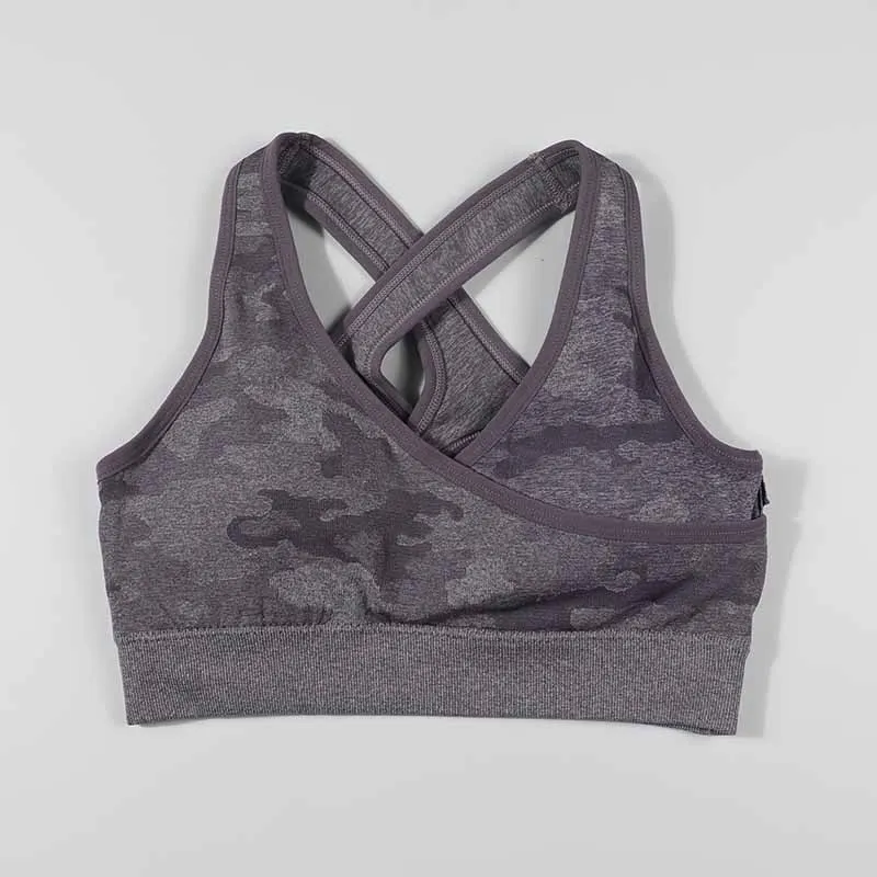 Women Camo Seamless Sport Bra Top Back Cross Padded Yoga Brassiere Fitness Crop Top Female Sport Yoga Bra Push Up Sports Bra
Women Camo Seamless Sport Bra Top Back Cross Padded Yoga Brassiere Fitness Crop Top Female Sport Yoga Bra Push Up Sports Bra