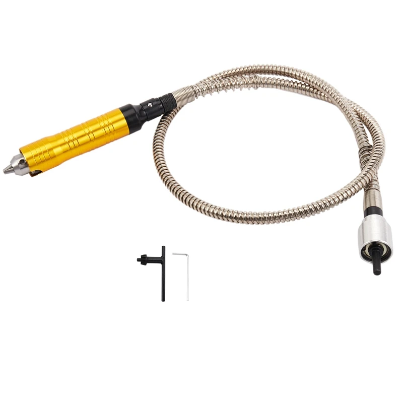 Rotary Grinder Tool Flexible Flex Shaft Fits + 0.3-6.5mm Handpiece For Dremel Style Electric Drill Rotary Tool Accessories
Rotary Grinder Tool Flexible Flex Shaft Fits + 0.3-6.5mm Handpiece For Dremel Style Electric Drill Rotary Tool Accessories