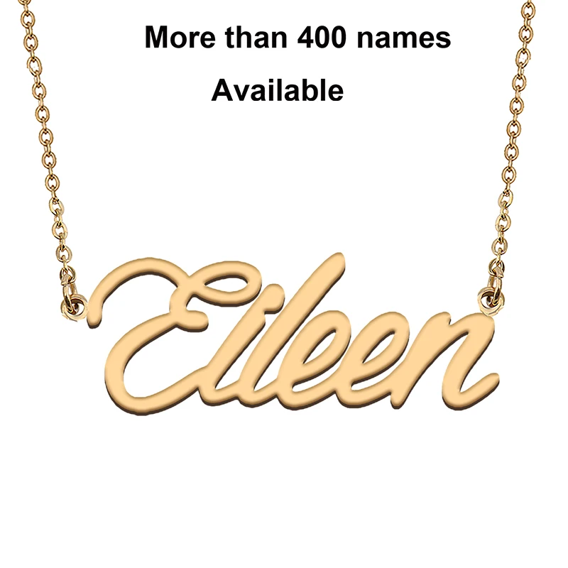 Cursive Initial Letters Name Necklace for Eileen Birthday Party Christmas New Year Graduation Wedding Valentine Day Gift
Cursive Initial Letters Name Necklace for Eileen Birthday Party Christmas New Year Graduation Wedding Valentine Day Gift
