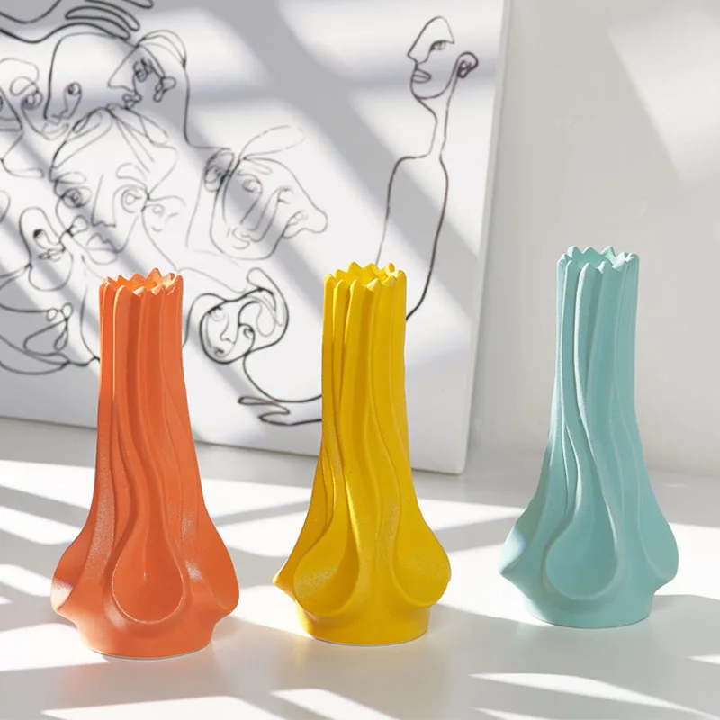 Nordic Ins Morandi Narrow Mouth Ceramic Vase Desktop Hydroponic Dried Flower Arrangement Art Vase Home Decoration Accessories
Nordic Ins Morandi Narrow Mouth Ceramic Vase Desktop Hydroponic Dried Flower Arrangement Art Vase Home Decoration Accessories