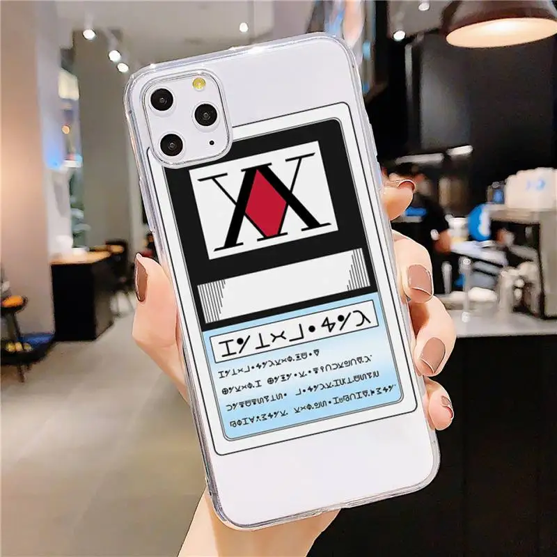 Anime HUNTERHUNTER cute Phone Case Transparent soft For iphone 5 5s 5c se 6 6s 7 8 11 12 plus mini x xs xr pro max
Anime HUNTERHUNTER cute Phone Case Transparent soft For iphone 5 5s 5c se 6 6s 7 8 11 12 plus mini x xs xr pro max