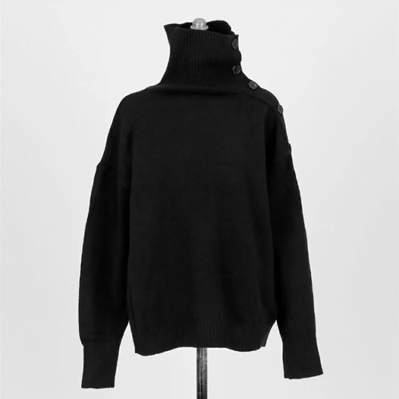 Zoulv Autumn Turtleneck Strapless Korea Pullover Korea Lazy Wind Wild Loose Long Sleeve Shirt Sweater Sexy OL Personality Tops
Zoulv Autumn Turtleneck Strapless Korea Pullover Korea Lazy Wind Wild Loose Long Sleeve Shirt Sweater Sexy OL Personality Tops