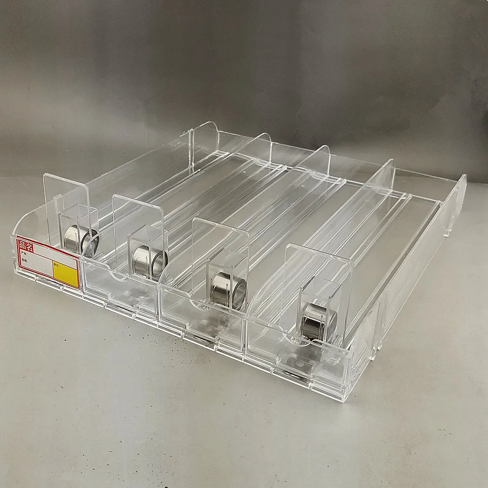 Plastic Commodity Refill Pusher Cigarettes Automatic Propulsion System Unitary 4-in-1 for Retail Supermarket Shelf Rack 4sets
Plastic Commodity Refill Pusher Cigarettes Automatic Propulsion System Unitary 4-in-1 for Retail Supermarket Shelf Rack 4sets