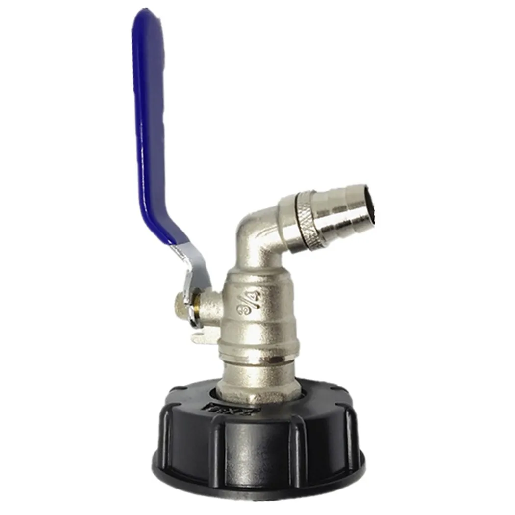 IBC Adapter S60*6, 3/4 Inch Garden Faucet Replacement Connector Fitting Valve Rain Barrels Faucet Connector
IBC Adapter S60*6, 3/4 Inch Garden Faucet Replacement Connector Fitting Valve Rain Barrels Faucet Connector