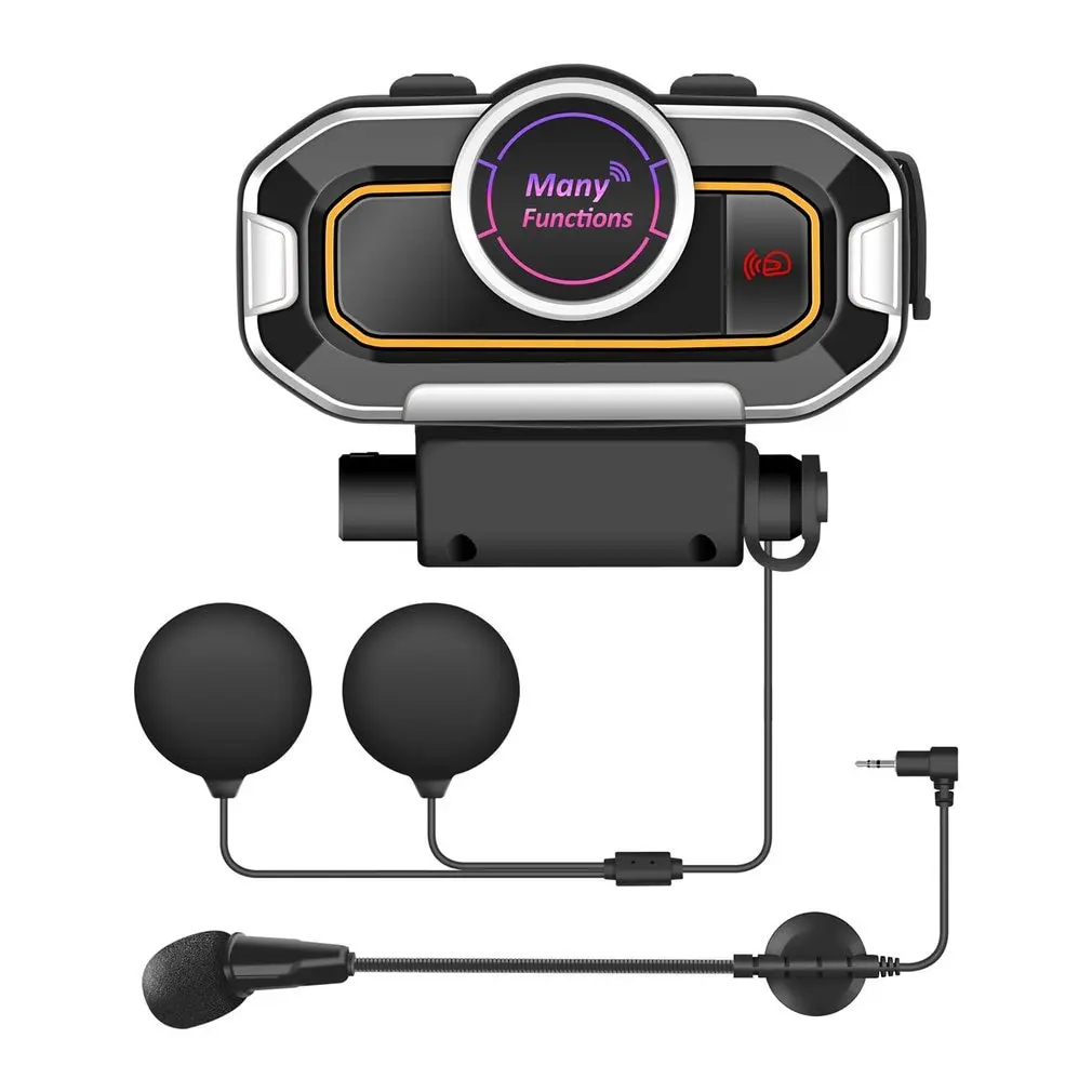 V9 Helmet Headset Wireless 5.0 Walkie Talkie ABS Hands-free Walkie Talkie Music Player Motorcycle Helmet Walkie Talkie Headset
V9 Helmet Headset Wireless 5.0 Walkie Talkie ABS Hands-free Walkie Talkie Music Player Motorcycle Helmet Walkie Talkie Headset