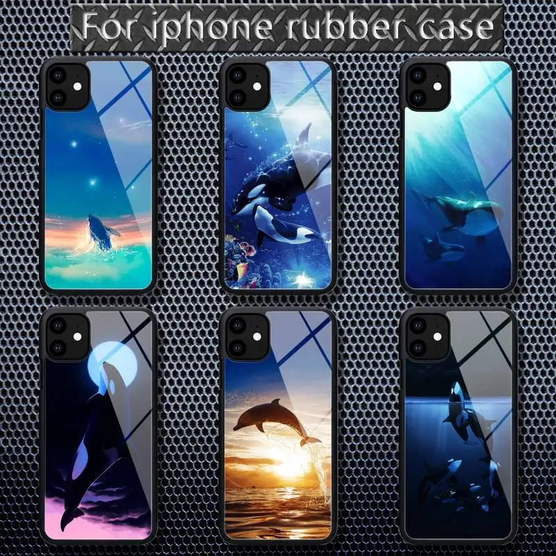 Whale Dolphin Camera Protection Phone Cases Rubber for iPhone 12 11 Pro Max XS 8 7 6 6S Plus X 5S SE 2020 XR 12 Mini case
Whale Dolphin Camera Protection Phone Cases Rubber for iPhone 12 11 Pro Max XS 8 7 6 6S Plus X 5S SE 2020 XR 12 Mini case