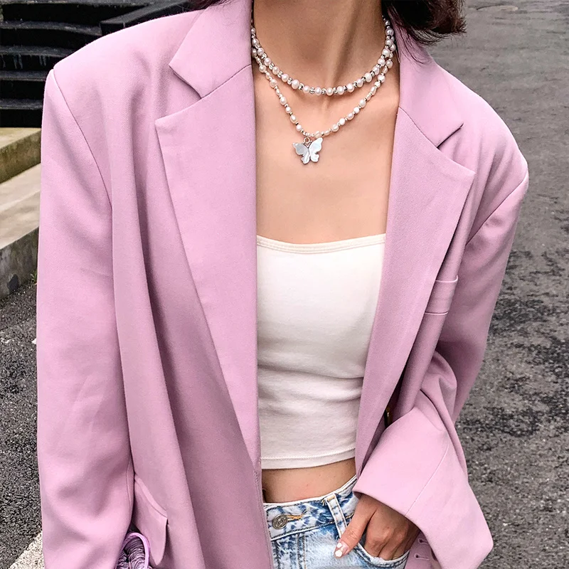 Timeless Wonder Layered Natural Pearl Shell Butterfly Necklace for Women Aesthetic Ins Kpop Designer Party Rare Goth Emo 5612
Timeless Wonder Layered Natural Pearl Shell Butterfly Necklace for Women Aesthetic Ins Kpop Designer Party Rare Goth Emo 5612