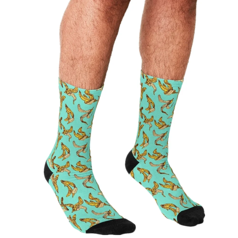 2021 Men Socks harajuku Banana Peels Pattern Socks Printed personality Happy hip hop Novelty Skateboard Crew Casual Crazy Socks
2021 Men Socks harajuku Banana Peels Pattern Socks Printed personality Happy hip hop Novelty Skateboard Crew Casual Crazy Socks