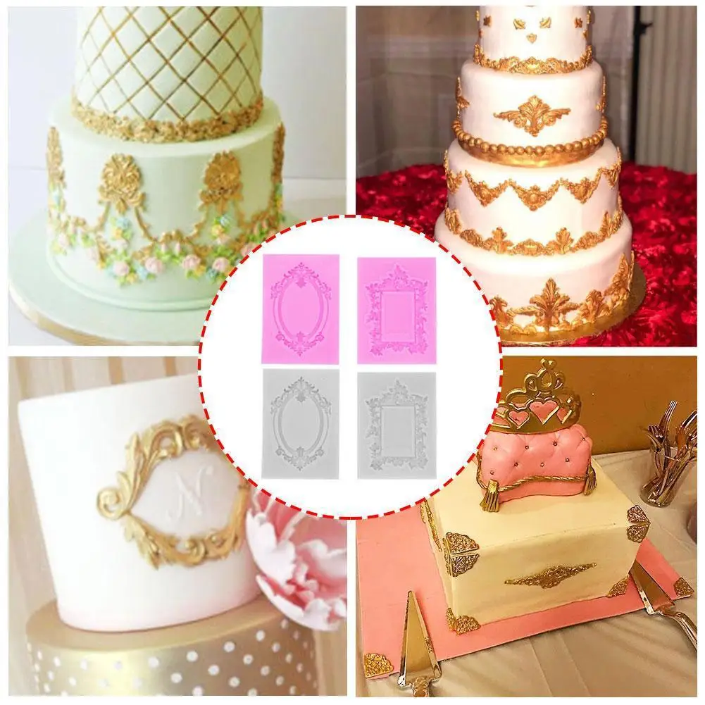 DIY European Flower Pattern Cake Border Silicone Mold Fondant Baroque Tools Scroll Candy Relief Chocolate Decorating Mould D0Q4
DIY European Flower Pattern Cake Border Silicone Mold Fondant Baroque Tools Scroll Candy Relief Chocolate Decorating Mould D0Q4