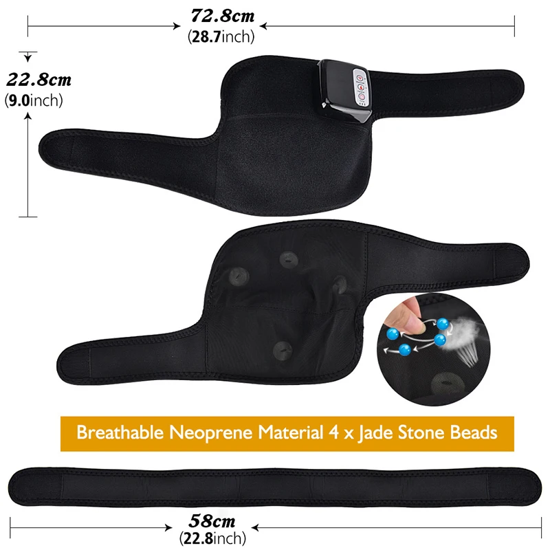 Knee Heat Massager Joint Brace Support Elbow Should Knee Therapy Pain Relief Physical Treatment Promote Blood Circulation 
Knee Heat Massager Joint Brace Support Elbow Should Knee Therapy Pain Relief Physical Treatment Promote Blood Circulation