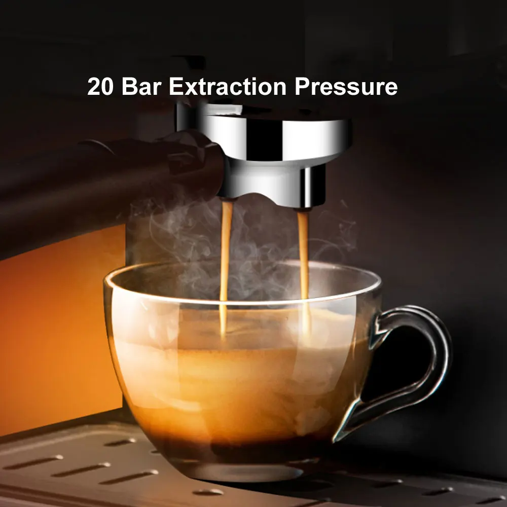 ITOP Expresso Coffee Machine 20 Bar Semi Automatic Cappuccino Italian Latte Coffee Maker Steam Wand Hot Water
ITOP Expresso Coffee Machine 20 Bar Semi Automatic Cappuccino Italian Latte Coffee Maker Steam Wand Hot Water