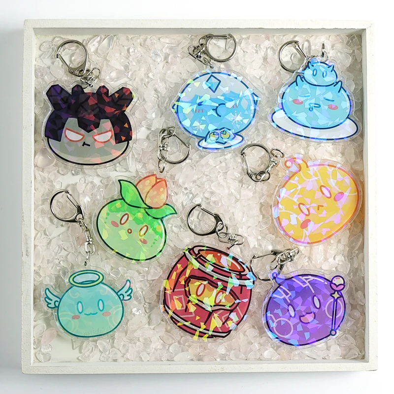 8 Type Fashion Anime Genshin Hologram Keychain Bagpack Pendant Gift Keyring Decor Acrylic Fans Collections Key Ring Gifts
8 Type Fashion Anime Genshin Hologram Keychain Bagpack Pendant Gift Keyring Decor Acrylic Fans Collections Key Ring Gifts
