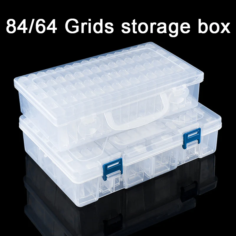 84/64pcs Bottles Diamond Painting Tools Accessories Storage Box Beads Container Diamond Embroidery Stone Mosaic Convenience Box
84/64pcs Bottles Diamond Painting Tools Accessories Storage Box Beads Container Diamond Embroidery Stone Mosaic Convenience Box