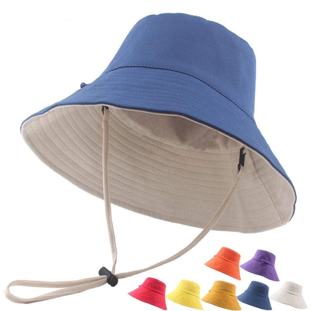 Unisex Bucket Hat Solid Cotton Double -sided Fisherman Hat Outdoors Sunscreen Basin Hat Sun Cap Hunting Camping Cap Beach Hat
Unisex Bucket Hat Solid Cotton Double -sided Fisherman Hat Outdoors Sunscreen Basin Hat Sun Cap Hunting Camping Cap Beach Hat