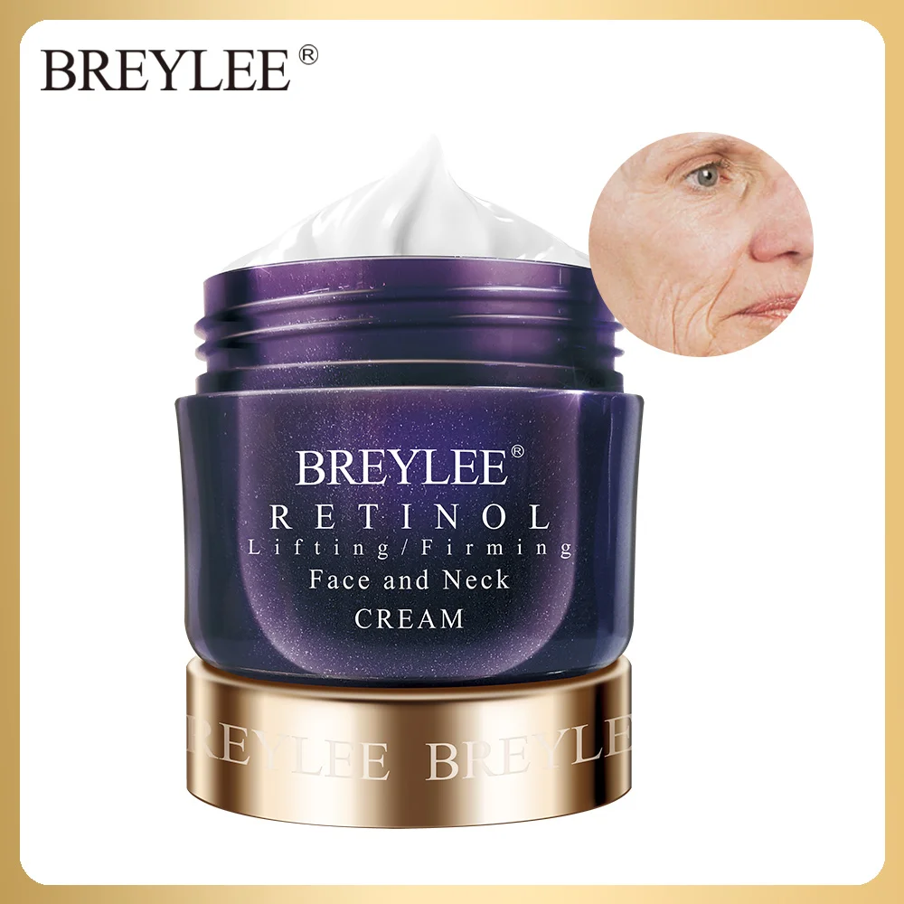BREYLEE Retinol Face Cream Lifting Firming Remove Wrinkles Anti-Aging Day Night Moisturizer Whitening Facial Neck Skin Care 40g
BREYLEE Retinol Face Cream Lifting Firming Remove Wrinkles Anti-Aging Day Night Moisturizer Whitening Facial Neck Skin Care 40g