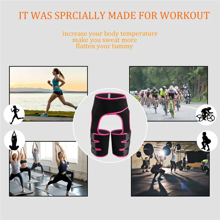 3-in-1 Women Waist Trainer Yoga Running Fitness Weight Loss Shaping Lift Butt Lifter Shaper Waist Slimming Thigh Trimmer Belt
3-in-1 Women Waist Trainer Yoga Running Fitness Weight Loss Shaping Lift Butt Lifter Shaper Waist Slimming Thigh Trimmer Belt