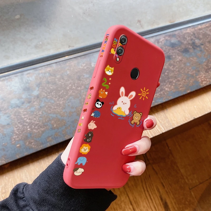 For HUAWEI Honor 8A Pro 8 Lite 8X Max 9X Pro Case with Cartoon animal Back Cover Silicone anti falling casing
For HUAWEI Honor 8A Pro 8 Lite 8X Max 9X Pro Case with Cartoon animal Back Cover Silicone anti falling casing