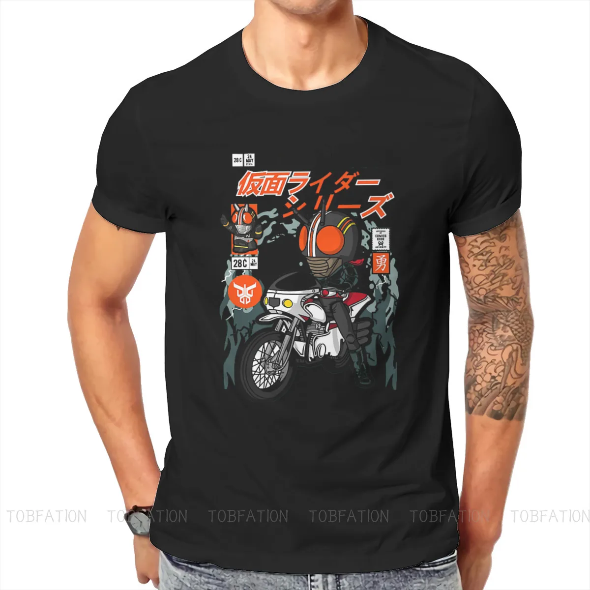 Riding Kamen Rider Series Zero-one Japan Hero T Shirt Classic Fashion Loose Crewneck TShirt Top sell Men's Short Sleeve
Riding Kamen Rider Series Zero-one Japan Hero T Shirt Classic Fashion Loose Crewneck TShirt Top sell Men's Short Sleeve