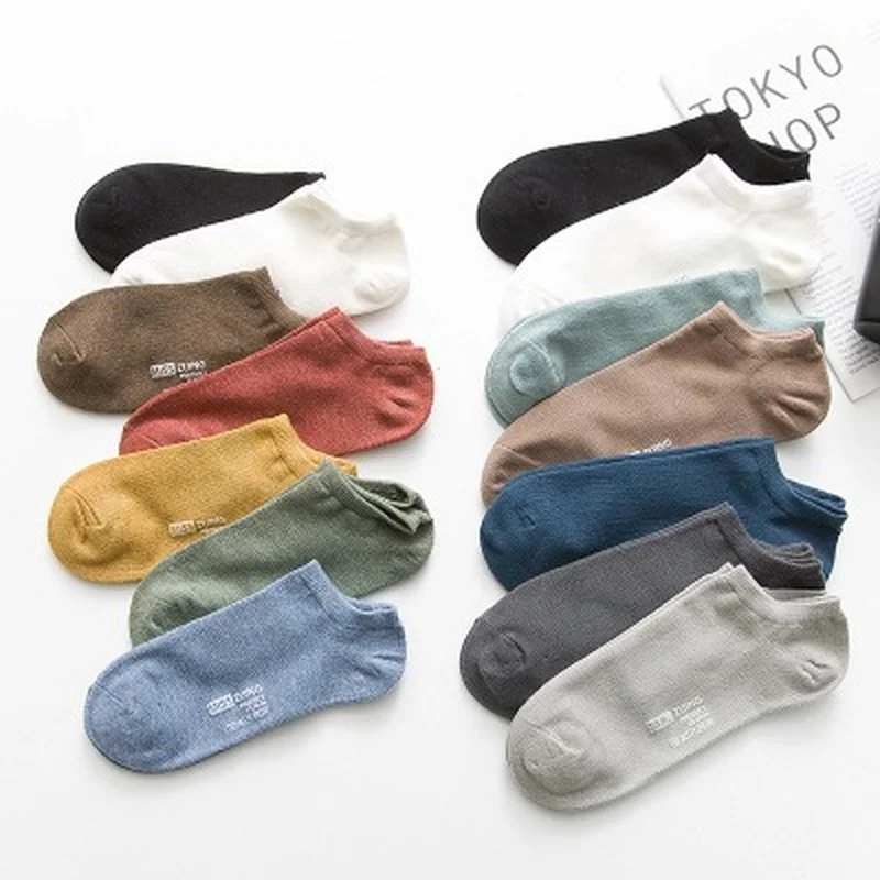 10 Pair Couple Socks Japanese Fashion Color Low Help Boat Socks Letter Hot Print Korean Version of Women Socks Wholesale
10 Pair Couple Socks Japanese Fashion Color Low Help Boat Socks Letter Hot Print Korean Version of Women Socks Wholesale