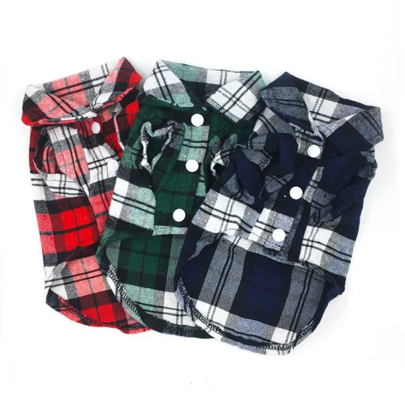 Summer British Style Fashion Dog Shirt Pattern Dog Shirt Breathable Pet Puppy T-Shirt Dog Clothes Small And Medium-Sized
Summer British Style Fashion Dog Shirt Pattern Dog Shirt Breathable Pet Puppy T-Shirt Dog Clothes Small And Medium-Sized