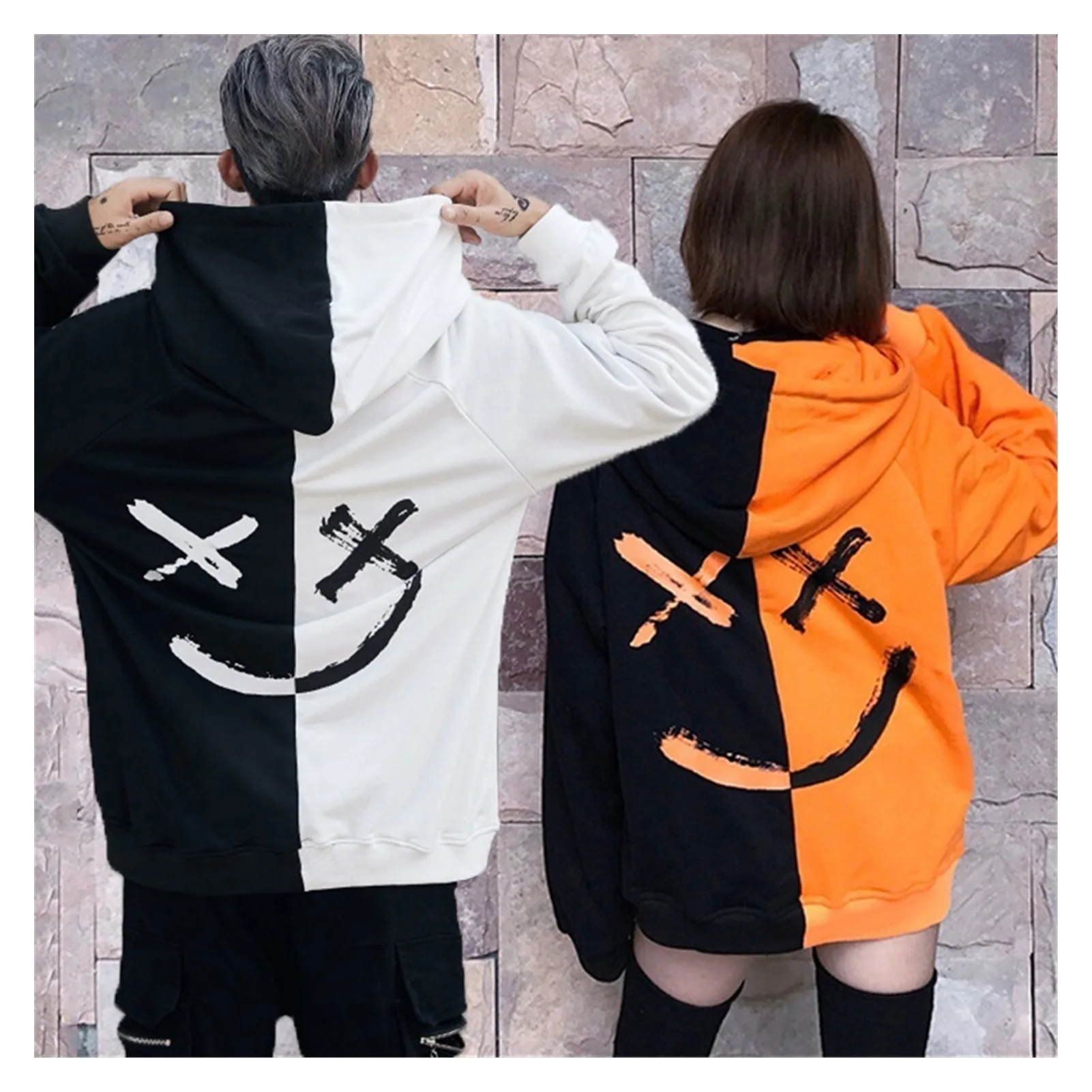 2021NEW Men Smile Hoodies 2021 Winter Hip Hop Print Oversized Sweatshirts Fashion Patchwork Unisex Couple Streetwear Men Women
2021NEW Men Smile Hoodies 2021 Winter Hip Hop Print Oversized Sweatshirts Fashion Patchwork Unisex Couple Streetwear Men Women