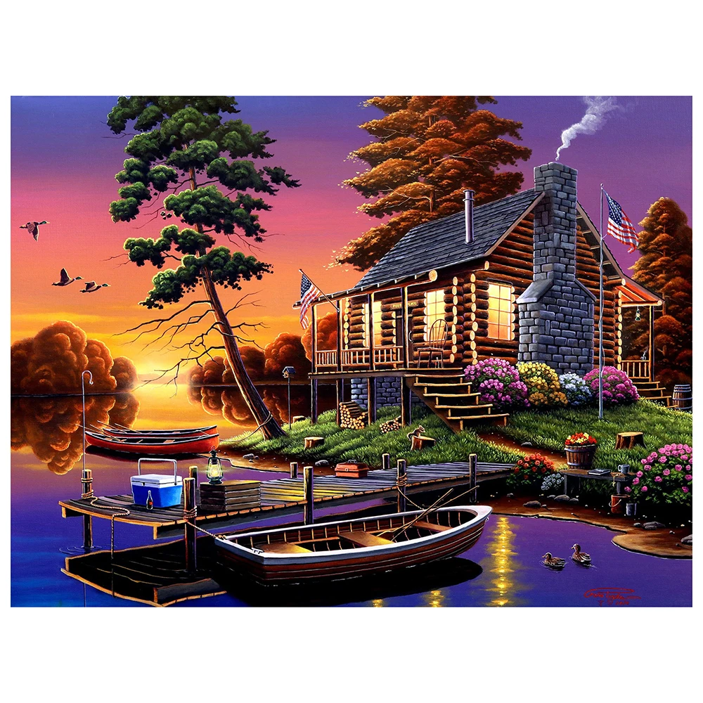 HJMGL 5D Diy Алмазная картина, стразы в виде реки, вышивка крестиком, наборы мозаики, настенная живопись, украшение для дома, подарки
HJMGL 5D Diy Алмазная картина, стразы в виде реки, вышивка крестиком, наборы мозаики, настенная живопись, украшение для дома, подарки