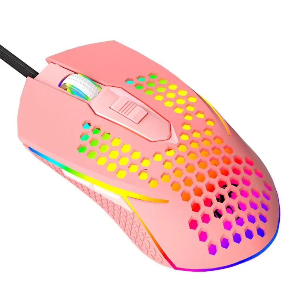 6 Buttons Fashion 6400DPI Hollow USB Luminous Computer Mice ABS Gaming Mouse Luminous for Computer
6 Buttons Fashion 6400DPI Hollow USB Luminous Computer Mice ABS Gaming Mouse Luminous for Computer