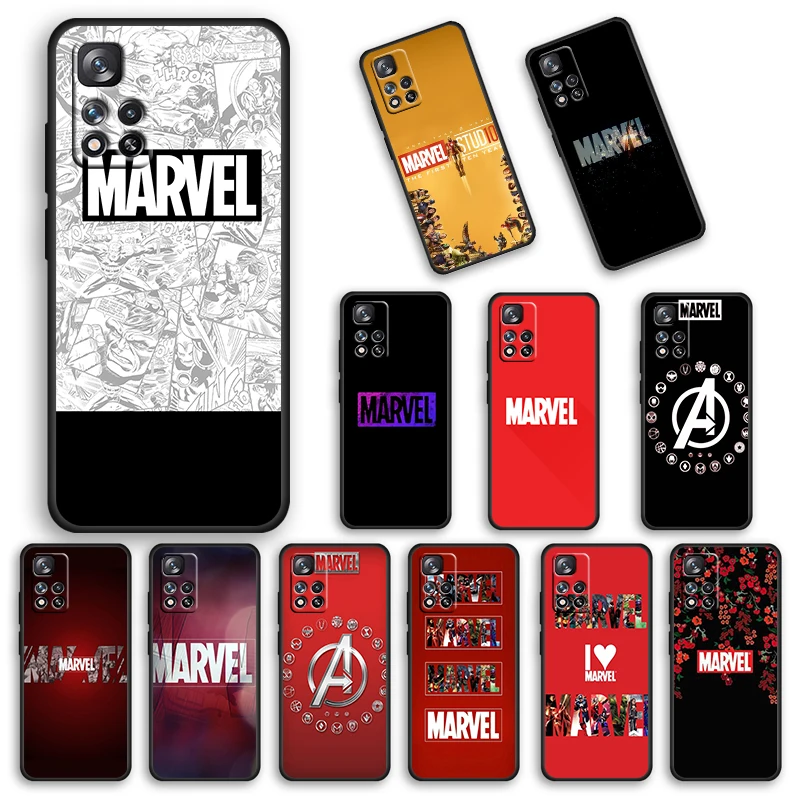 Avengers Marvel logo cute For Xiaomi Redmi Note 11 10 10S 9 9T 9S Pro Max 8T 8 7 6 5 4X Silicone Soft Black Phone Case
Avengers Marvel logo cute For Xiaomi Redmi Note 11 10 10S 9 9T 9S Pro Max 8T 8 7 6 5 4X Silicone Soft Black Phone Case