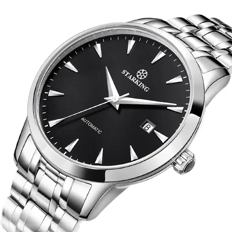 Watch Men Automatic Self-wind Stainless Steel 5atm Waterproof Business Men Mechanical Wrist Watches reloj hombre AM0184
Watch Men Automatic Self-wind Stainless Steel 5atm Waterproof Business Men Mechanical Wrist Watches reloj hombre AM0184
