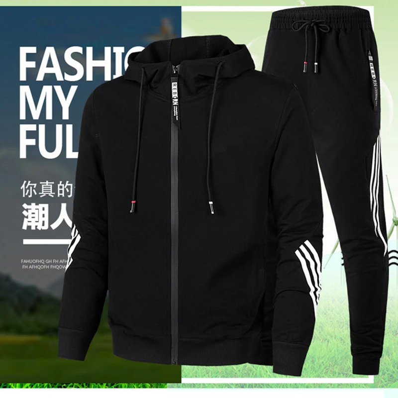 Autumn And Winter Men's Casual Fashion Suit 2021 Cardigan Long-Sleeved Hoodie Sportswear Zipper Jacket + Pants Sports 2 Pieces
Autumn And Winter Men's Casual Fashion Suit 2021 Cardigan Long-Sleeved Hoodie Sportswear Zipper Jacket + Pants Sports 2 Pieces