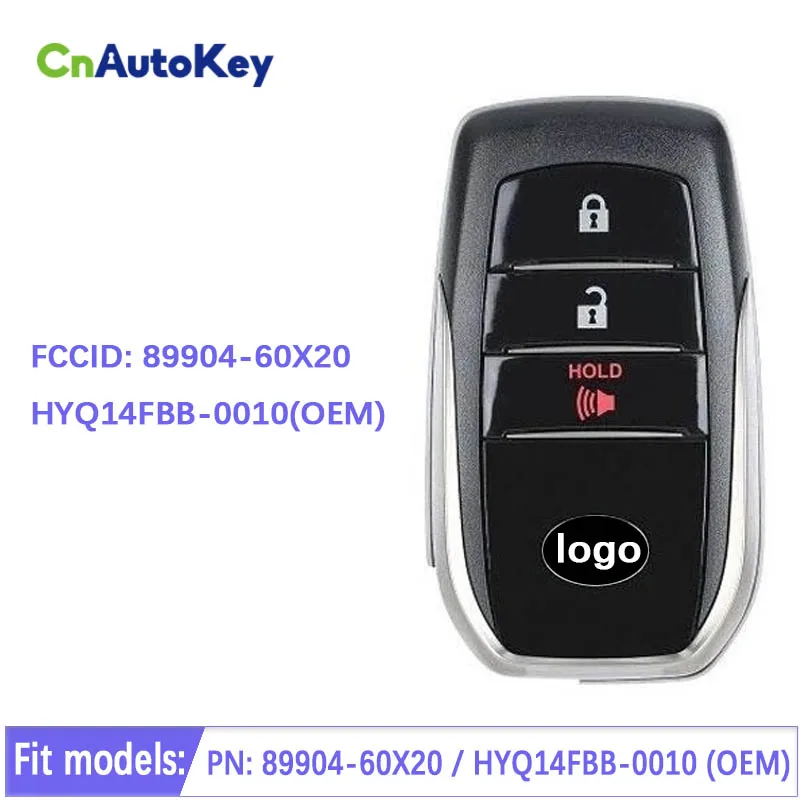 CN007232 Smart Control Car Key For Toyota Land Cruiser Remote 2020-2021 with 89904-60X20 HYQ14FBB 0010 OEM Number reference
CN007232 Smart Control Car Key For Toyota Land Cruiser Remote 2020-2021 with 89904-60X20 HYQ14FBB 0010 OEM Number reference