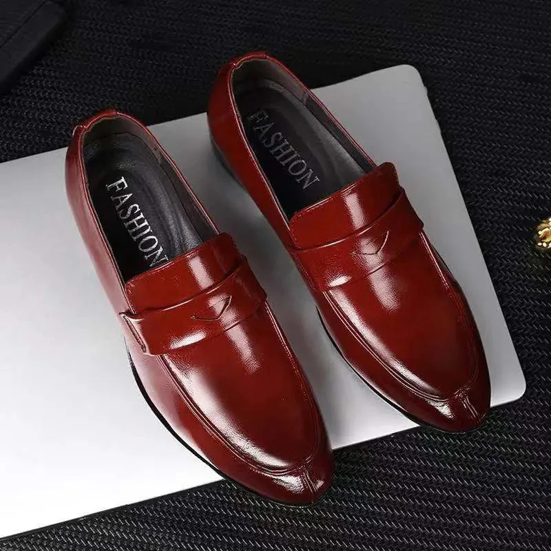 Male Business Formal PU Leather Pointed Toe Shoes Soft Sole Male Comfortable Casual Loafers Footwear Sapatos sociais masculinos
Male Business Formal PU Leather Pointed Toe Shoes Soft Sole Male Comfortable Casual Loafers Footwear Sapatos sociais masculinos