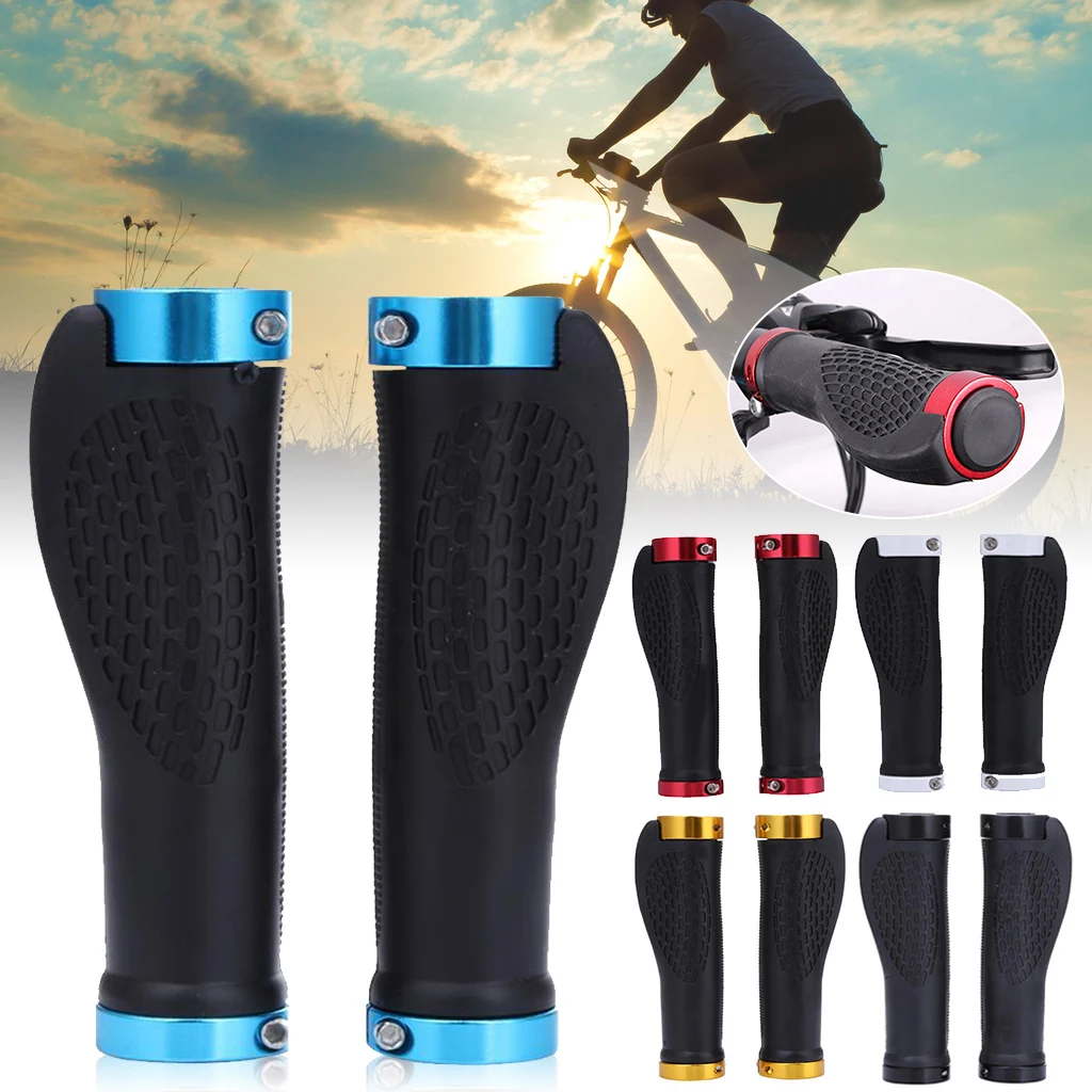 Bike Handlebar Grips Non-Slip Ergonomic Design Double Lock-on Bicycle Grips for MTB, BMX with Bar End Caps Bike Parts
Bike Handlebar Grips Non-Slip Ergonomic Design Double Lock-on Bicycle Grips for MTB, BMX with Bar End Caps Bike Parts