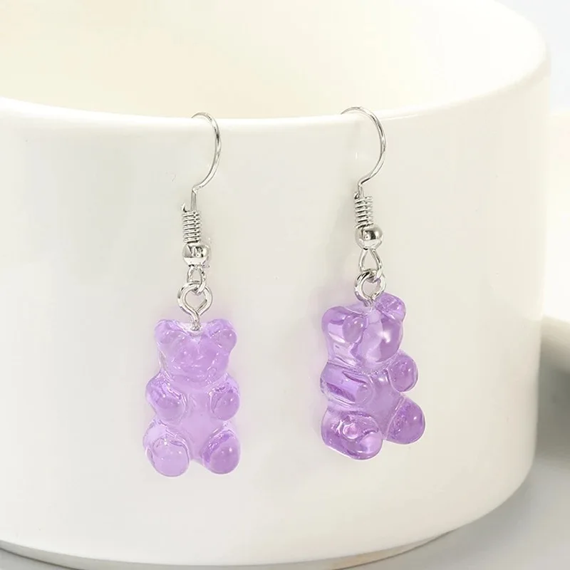 Charmsmic Small Carton Bear Drop Earrings For Young Girls Daughter Birthday Jewelry Gifts Candy Color Animal Dangle Earrings
Charmsmic Small Carton Bear Drop Earrings For Young Girls Daughter Birthday Jewelry Gifts Candy Color Animal Dangle Earrings