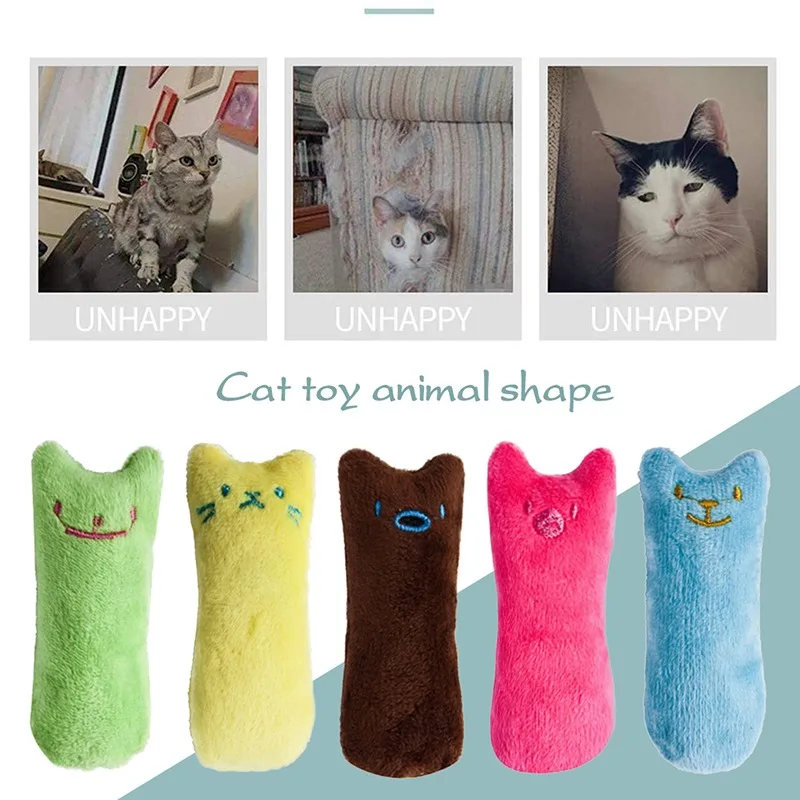 Teeth Grinding Cat Toys Funny Interactive Plush Cat Toy Rustle Sound Pet Toy Chewing Vocal Toy Thumb Bite Pillow Pet Accessories
Teeth Grinding Cat Toys Funny Interactive Plush Cat Toy Rustle Sound Pet Toy Chewing Vocal Toy Thumb Bite Pillow Pet Accessories