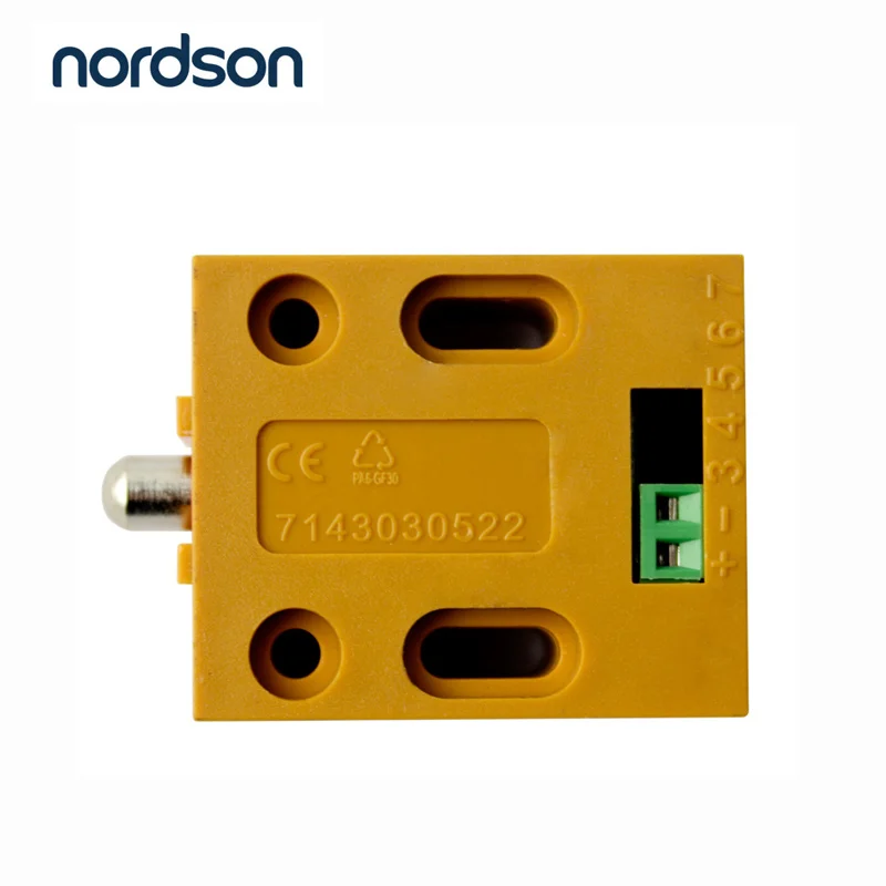 Nordson Оригинальный мини размер Электрический Болт замок для маленький шкаф DC 12 В