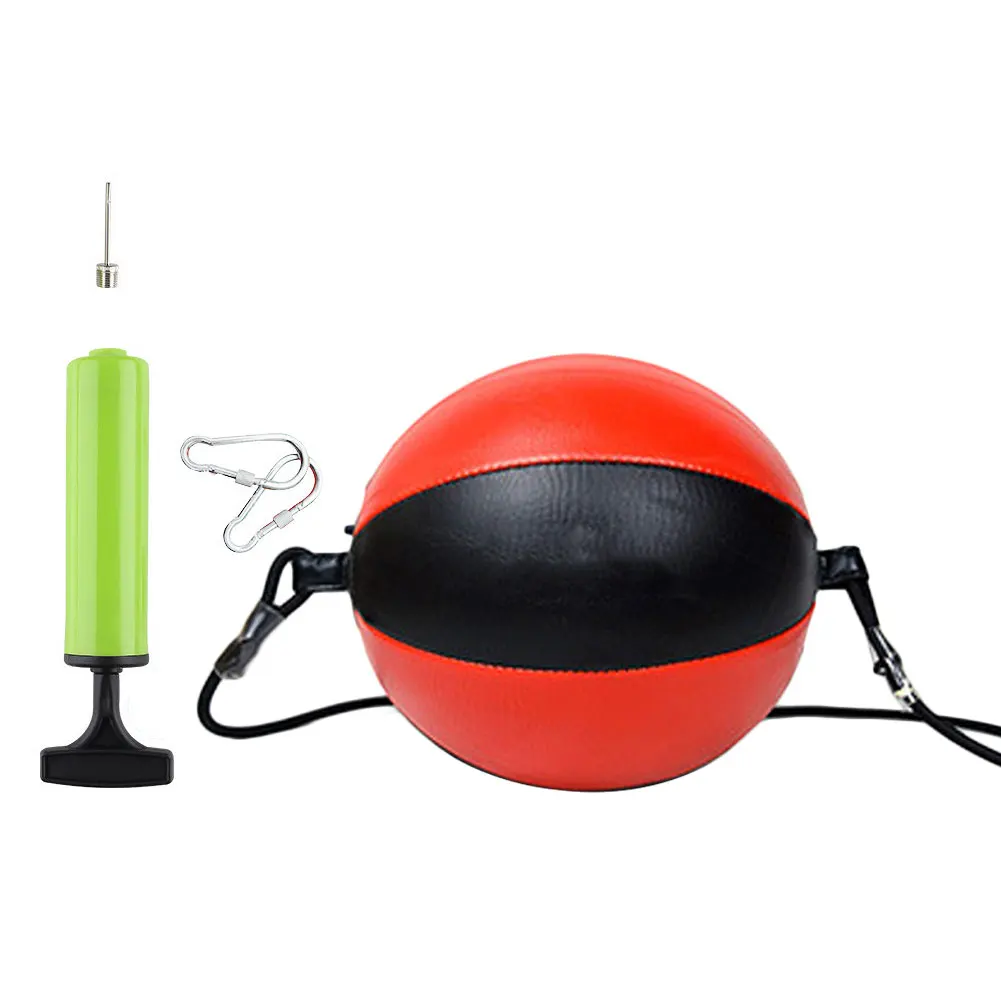 Leather Boxing Speed Bag Reaction Ball Household Suspension Boxing Training Equipment Training Reaction Target with Pump Hook
Leather Boxing Speed Bag Reaction Ball Household Suspension Boxing Training Equipment Training Reaction Target with Pump Hook