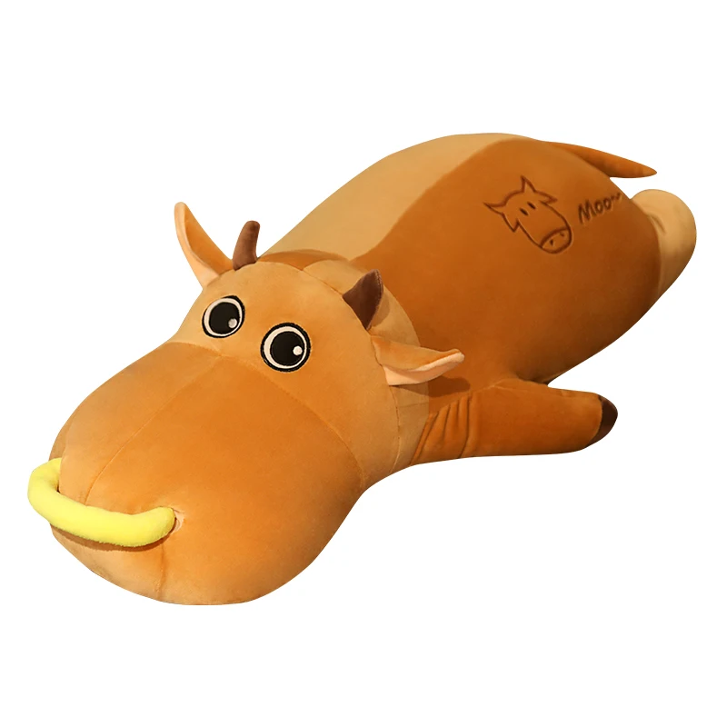 1 pcs ins Lovely Large Size Cute Animal Cartoon Cows Stuffed Plush Toy Buffalo rhino Soft Toy Children xmas Present Sofa cushion
1 pcs ins Lovely Large Size Cute Animal Cartoon Cows Stuffed Plush Toy Buffalo rhino Soft Toy Children xmas Present Sofa cushion