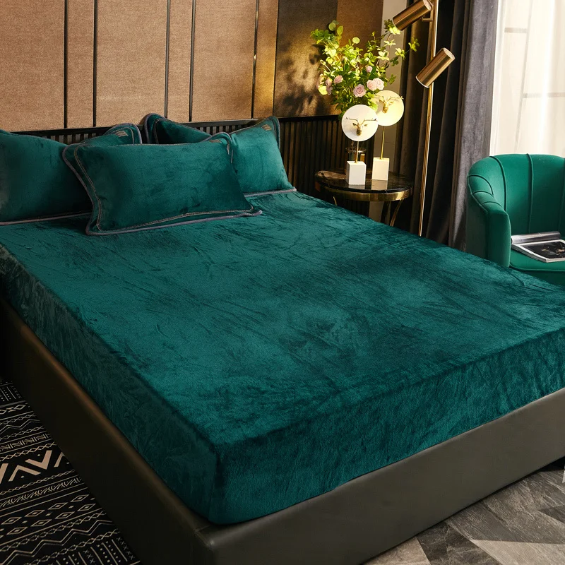 Winter warm solid flannel elastic band fitted sheet mattress protector cover super soft size bed sheet Not Include Pillowcase
Winter warm solid flannel elastic band fitted sheet mattress protector cover super soft size bed sheet Not Include Pillowcase
