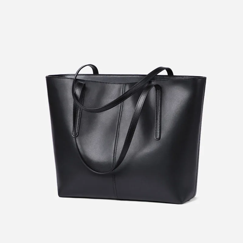 Women Leather Shoulder Bag Big capacity Women's bag Quality bolsa feminina de ombro сумки женские Cowhide Leather bag
Women Leather Shoulder Bag Big capacity Women's bag Quality bolsa feminina de ombro сумки женские Cowhide Leather bag