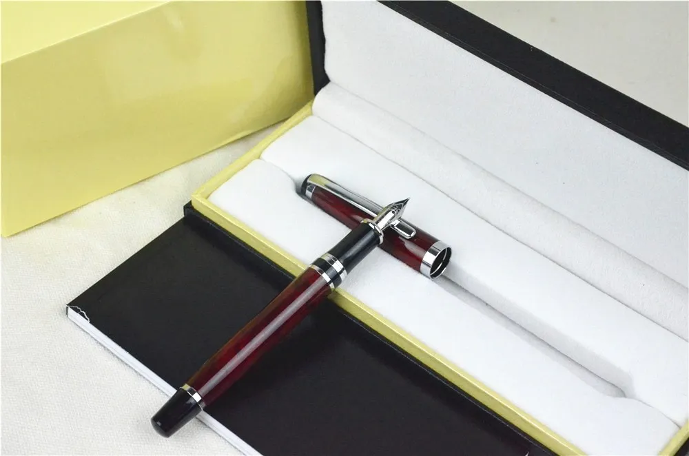 

MB Hot sale Office Business Signature pen Famous luxury designer Brand Fountain pen Calligraphy pen high grade quality with box