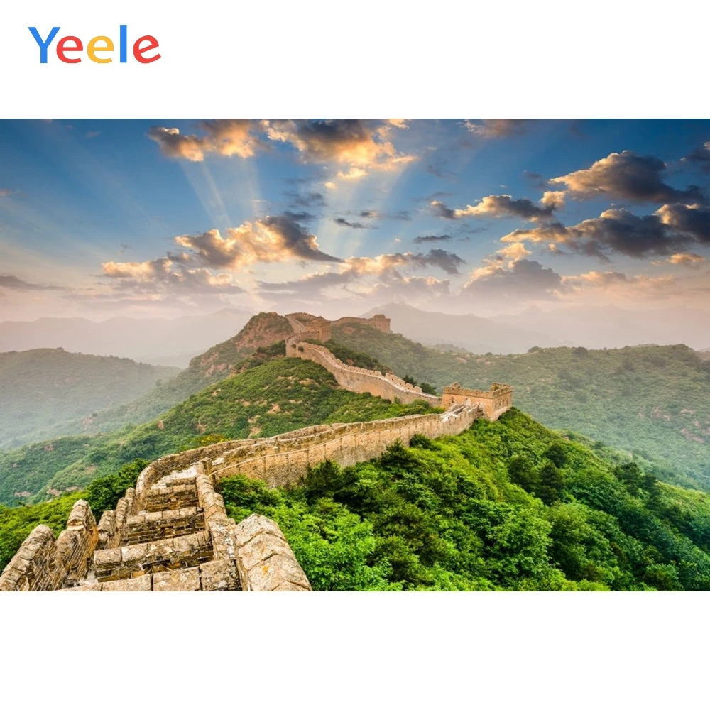 Yeele Mountain Great Wall Sky Scene Natural Scenery Photography Backgrounds Custom Photographic Backdrop For Photo Studio Props
Yeele Mountain Great Wall Sky Scene Natural Scenery Photography Backgrounds Custom Photographic Backdrop For Photo Studio Props