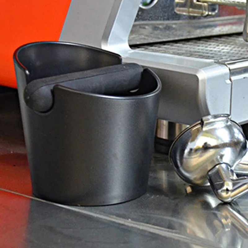 Anti Slip Coffee Grind Dump Bin Household Coffee Tools Cafe Accessories Coffee Grind Knock Box Espresso Grounds Container 2021
Anti Slip Coffee Grind Dump Bin Household Coffee Tools Cafe Accessories Coffee Grind Knock Box Espresso Grounds Container 2021