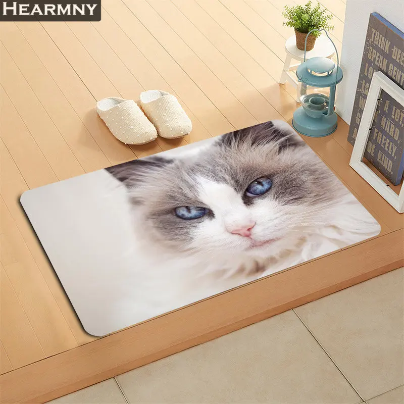 New Arrival Doormat Lovely Ragdoll Cat Home Mat Machine Made Anti Slip Carpet Living Room/Hallway Bath Mat Christmas Gift
New Arrival Doormat Lovely Ragdoll Cat Home Mat Machine Made Anti Slip Carpet Living Room/Hallway Bath Mat Christmas Gift
